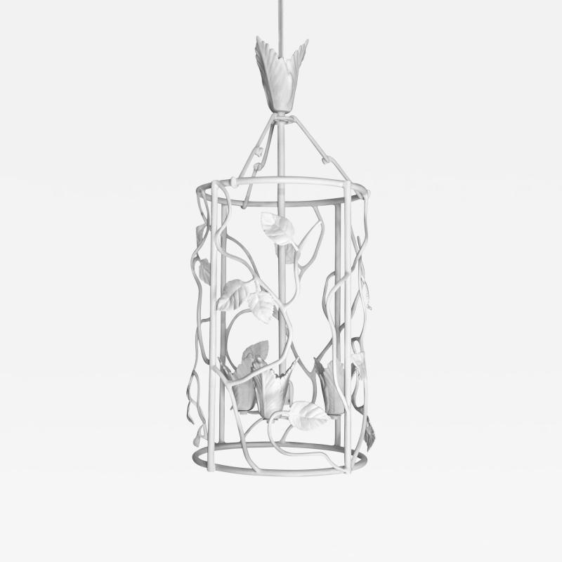  Benediko Organic Small Appian Lantern in White Plaster