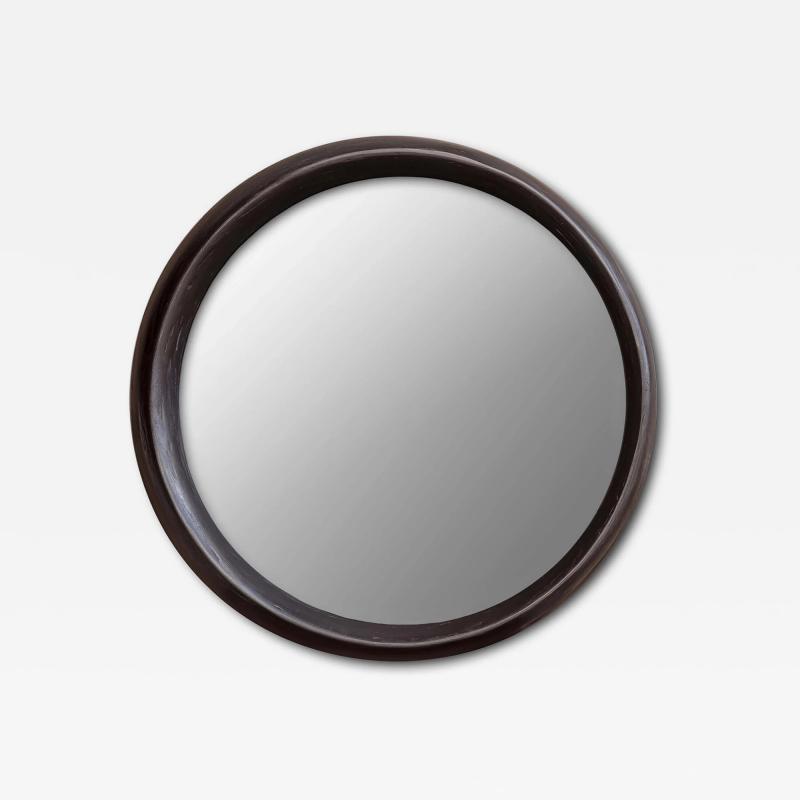  Benediko Sculptural At Mirror in Bronze Plaster Finish