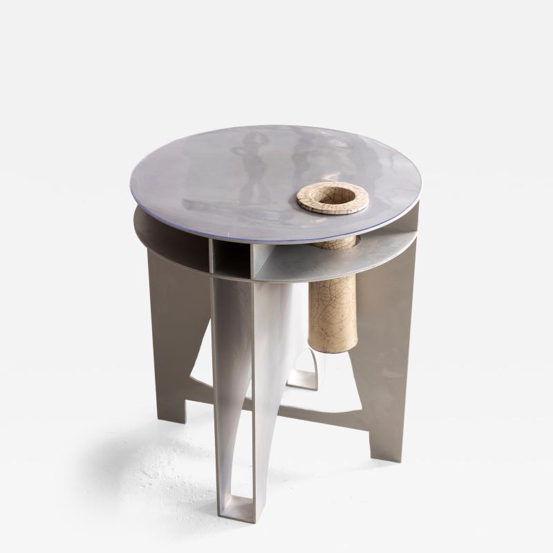  Benoit Maire Neko small table or stool with vase