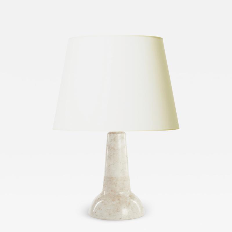  Bergboms Mod Table Lamp in Marble Attrib Bergboms Co 