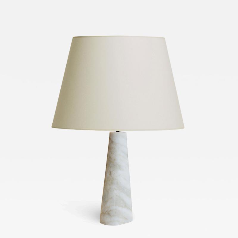  Bergboms Mod triangular table lamp in marble by Bergboms