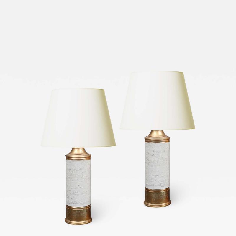  Bergboms Pair of Table Lamps by Bergboms
