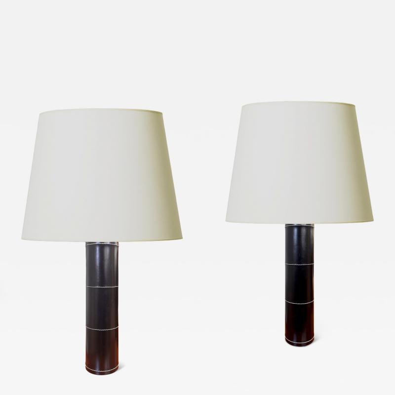  Bergboms Pair of Table Lamps by Bergboms Co 