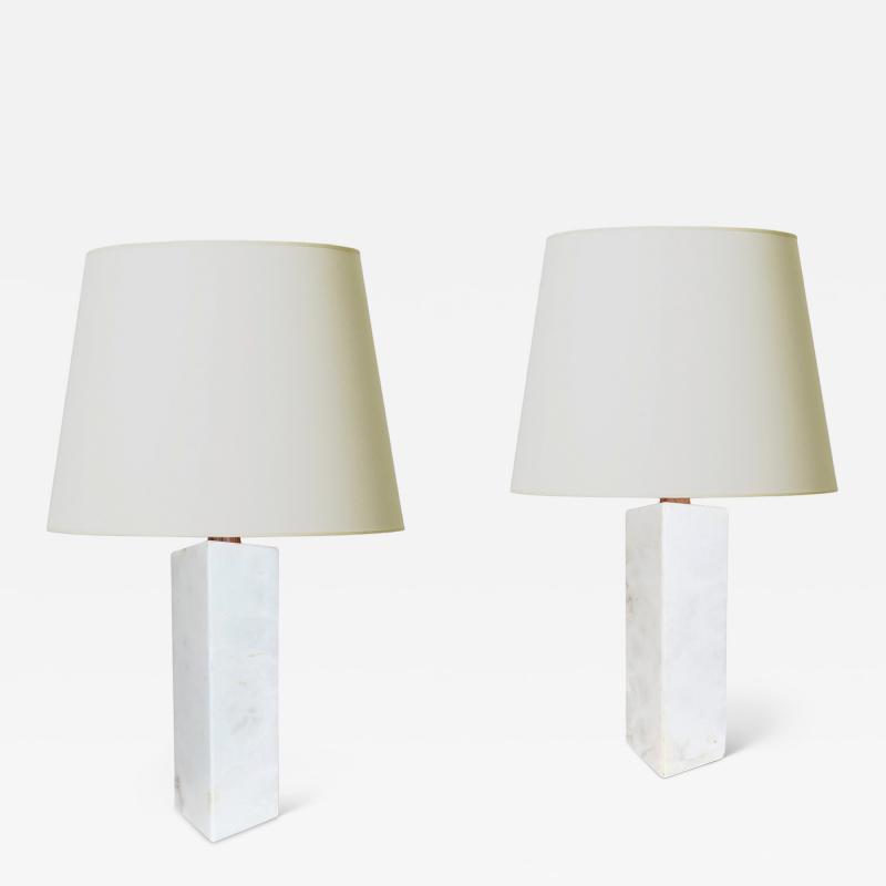  Bergboms Pair of Table Lamps by Bergboms Co 