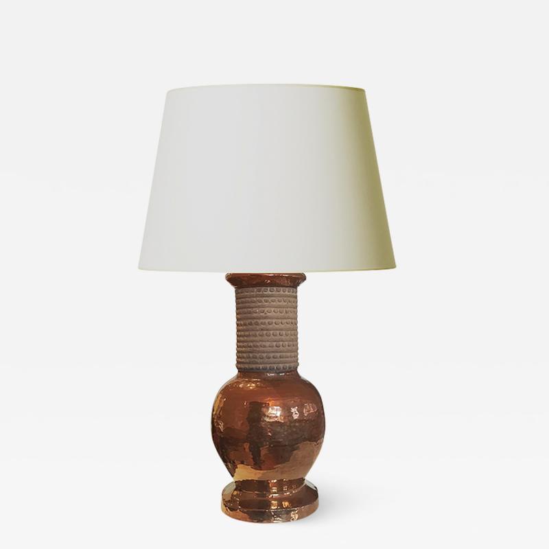  Bergboms Table Lamp in Copper Luster by Bergboms Co 