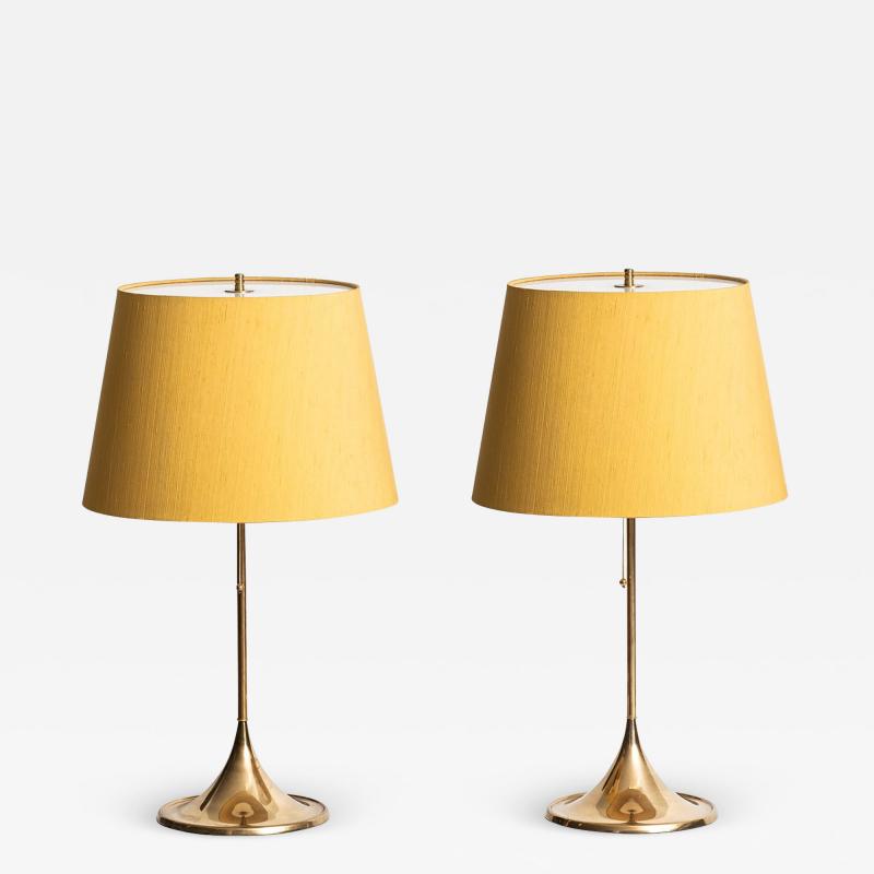  Bergboms Table Lamps Model B 024 Produced in Sweden