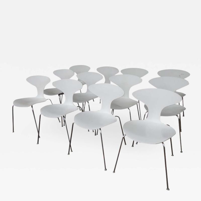  Bernhardt Design Set of 12 Bernhardt Orbit Dining Chairs by Russ Lovegrove