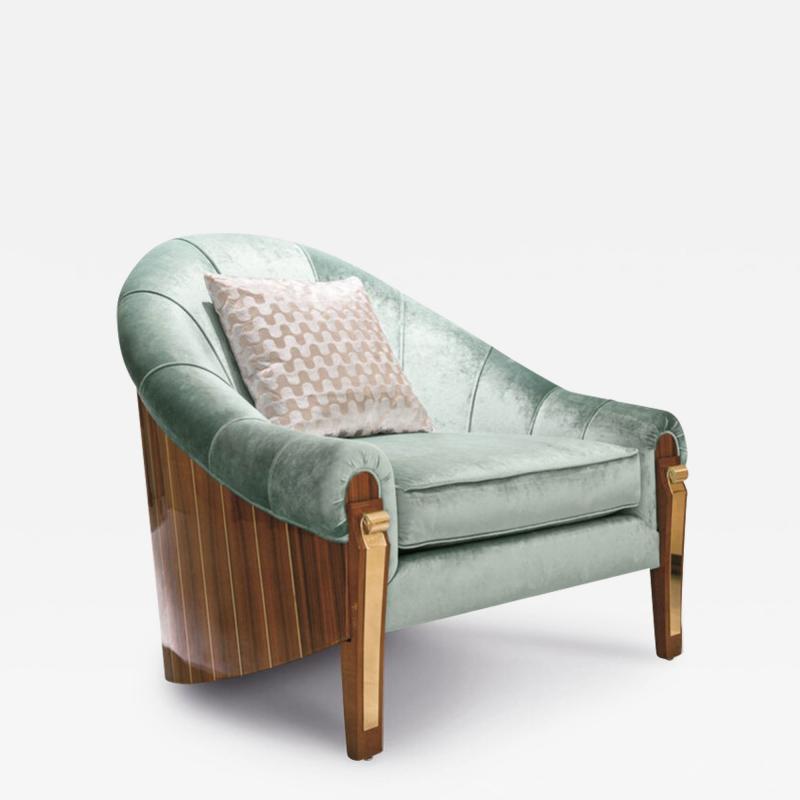  Bianchini P20110 Nausicaa Armchair Palissander