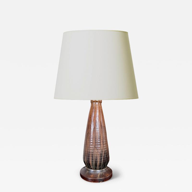  Bing Gr ndahl Art Nouveau Table Lamp by Bing Groendahl