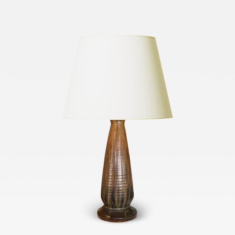  Bing Gr ndahl Arts and Crafts Table Lamp by Michael Andersen Sons