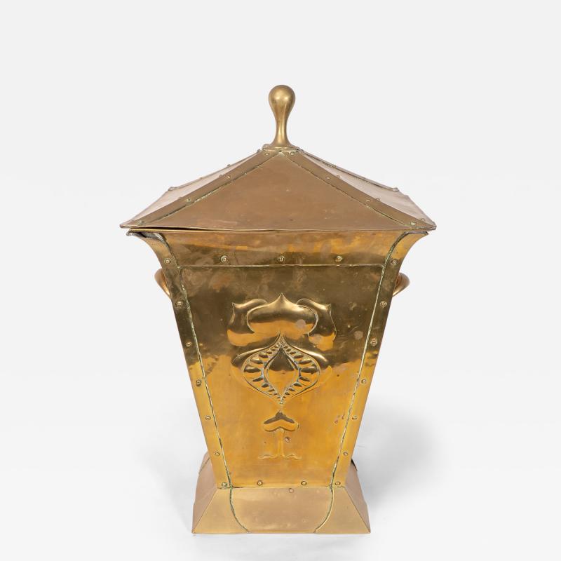  Birmingham Guild of Handicraft Birmingham Guild of Handicraft An Arts Crafts Brass Coal Bucket
