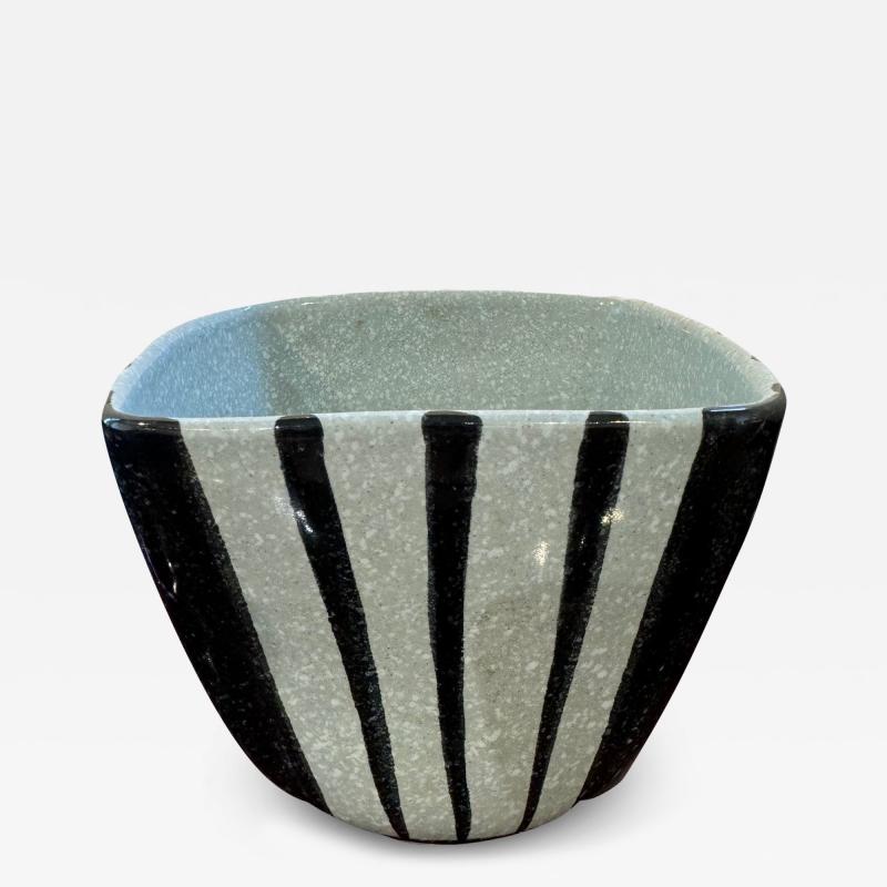  Bitossi Bitossi Striped Ceramic Bowl