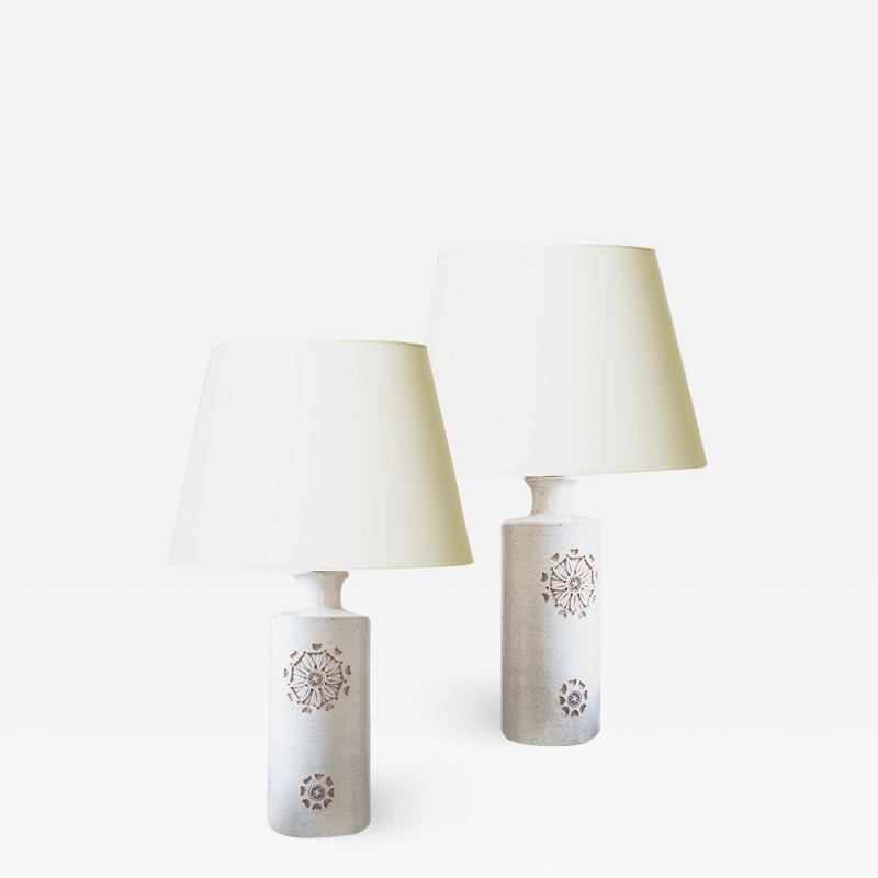  Bitossi Pair of Table Lamps by Bitossi for Bergboms