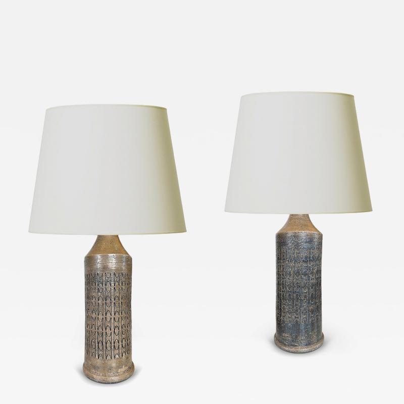  Bitossi Pair of Table lamps by Bitossi for Bergboms