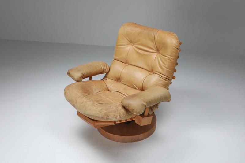 Blaha Postmodern 'Koala' lounge chair by O.F. Blaha 1960s