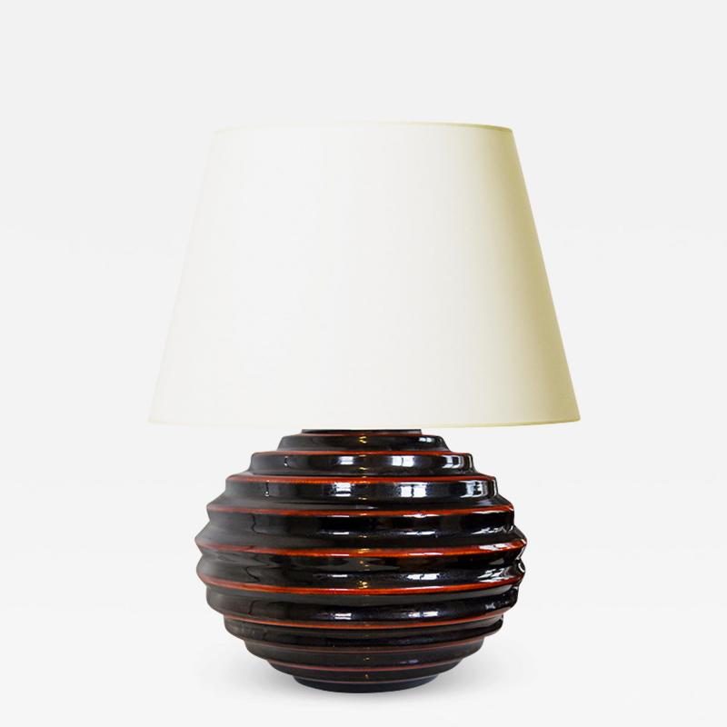  Bo Fajans Iconic Funkis Style Table Lamp by Ewald Dahlskog