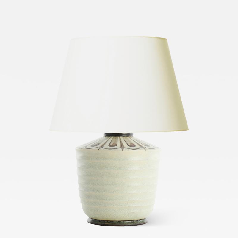  Bo Fajans Modern Classicism Style Table Lamp by Ewald Dahlskog for Bo Fajans