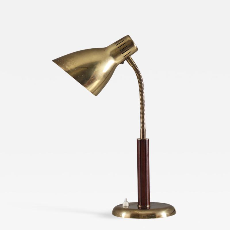  Bohlmarks AB Swedish Midcentury Table Lamp by B hlmarks