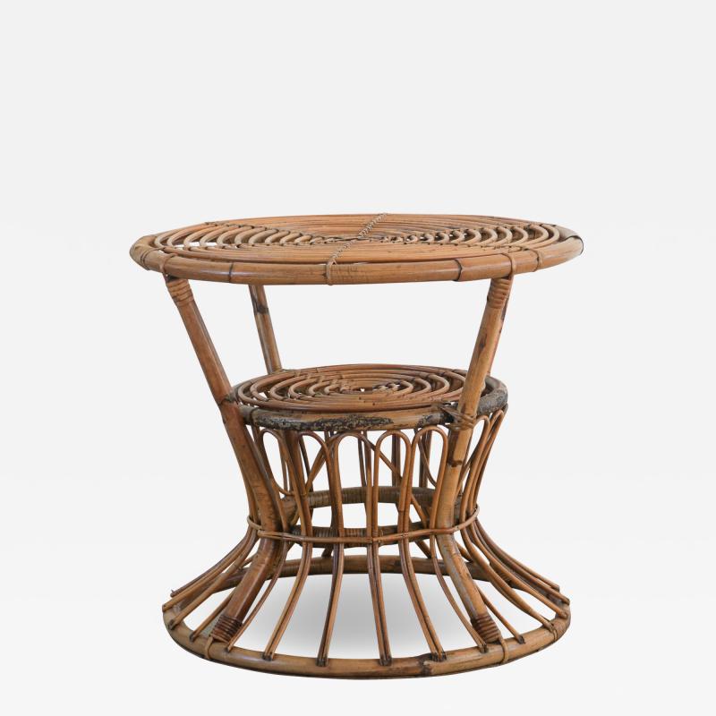  Bonacina ITALIAN RATTAN TABLE