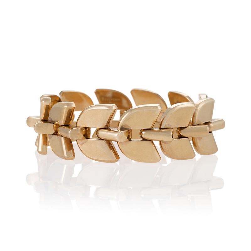  Boucheron Boucheron Retro Gold Epis Bracelet