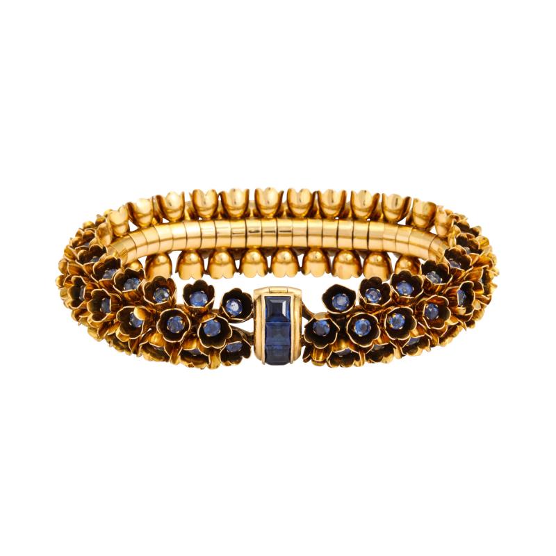  Boucheron Sapphire Bracelet by Boucheron