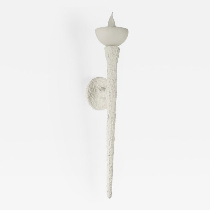  Bourgeois Boheme Atelier Rome Plaster Wall Sconce