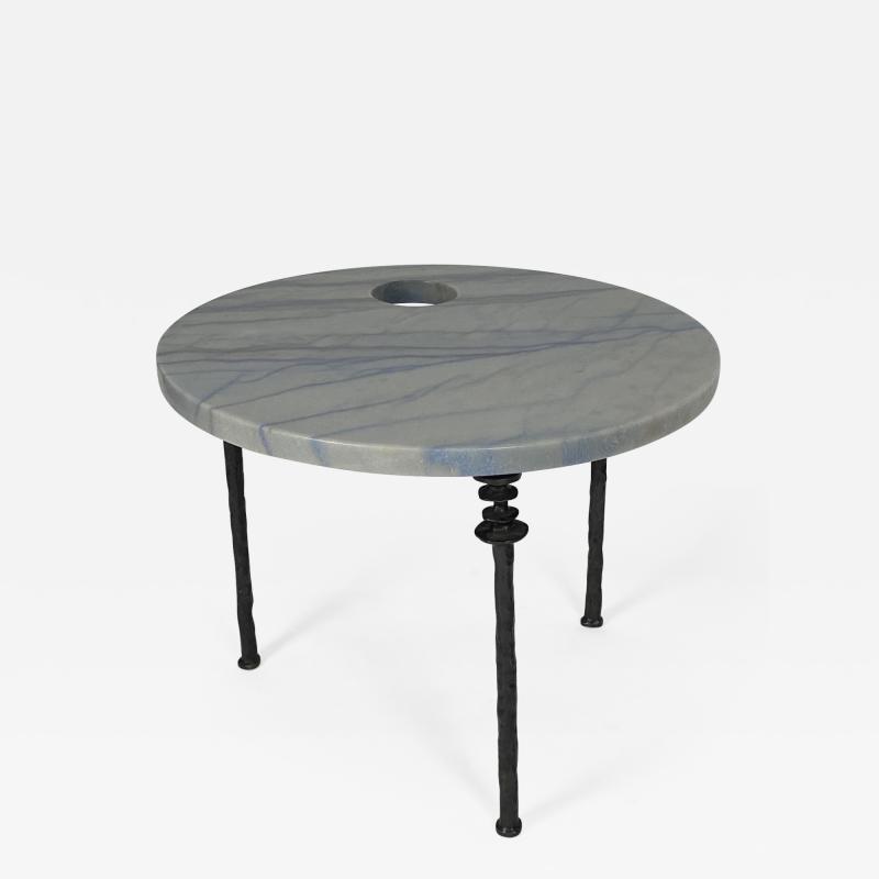  Bourgeois Boheme Atelier Sorgue Table Round with Bronze legs