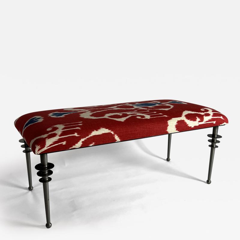  Bourgeois Boheme Atelier Vienne Batik Bench by Bourgeois Boheme Atelier