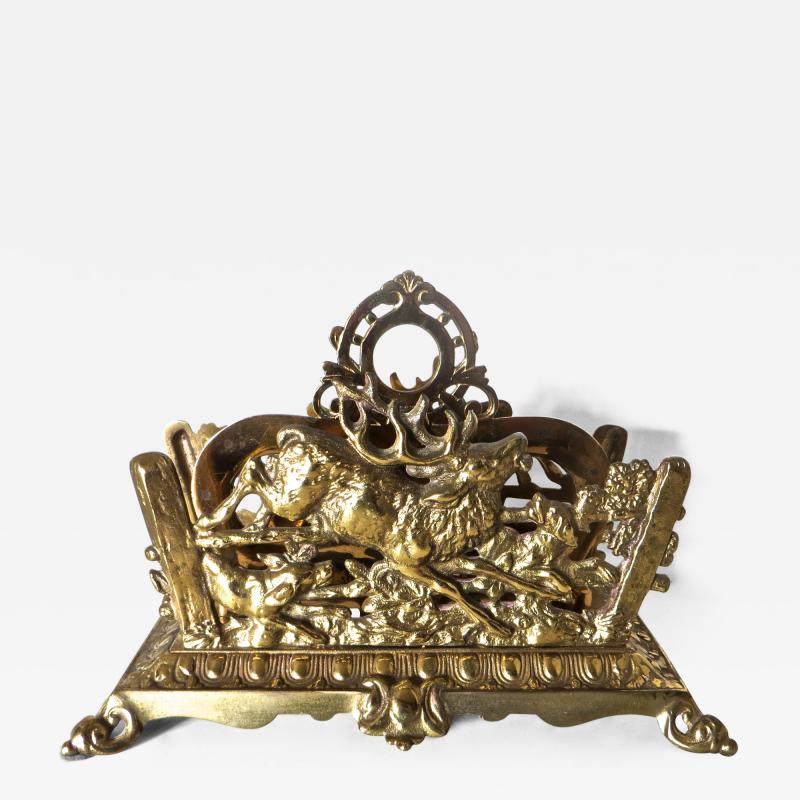  Bradley Hubbard Letter Holder by Bradley and Hubbard Co Circa 1890