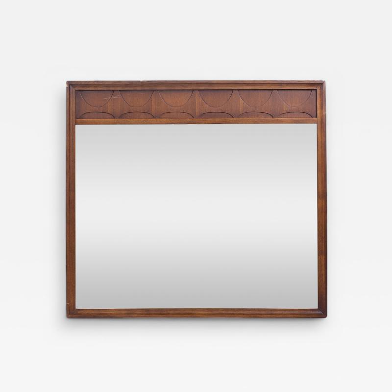  Broyhill Brasilia Broyhill Brasilia Mid Century Walnut Mirror