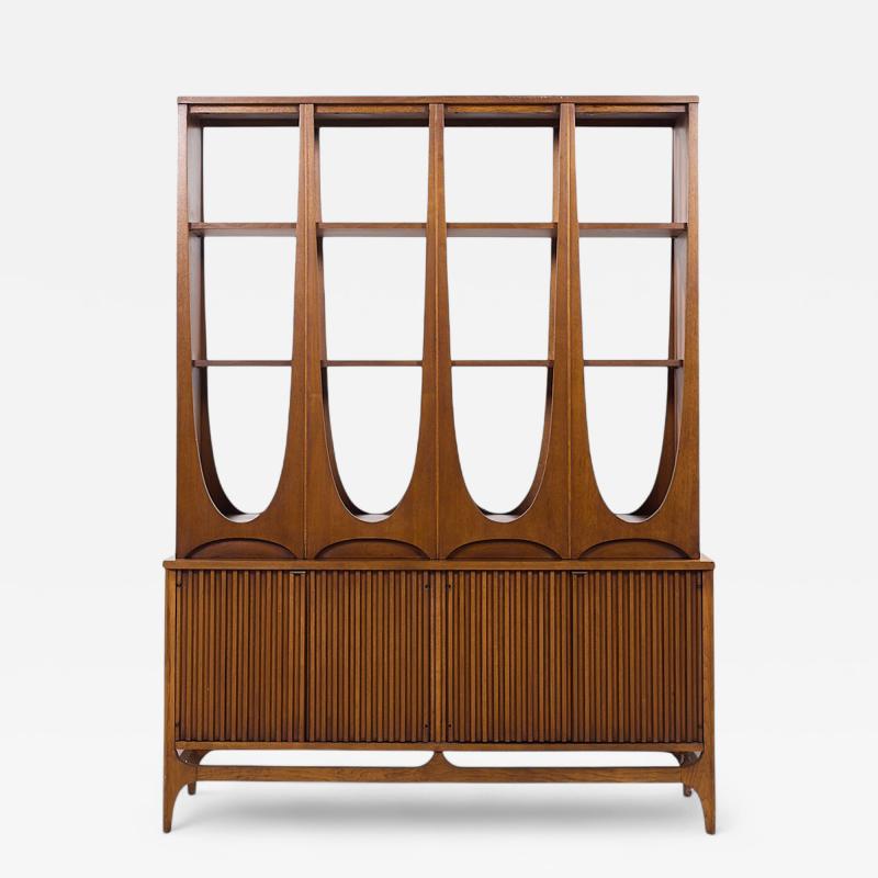  Broyhill Brasilia Broyhill Brasilia Mid Century Walnut Room Divider