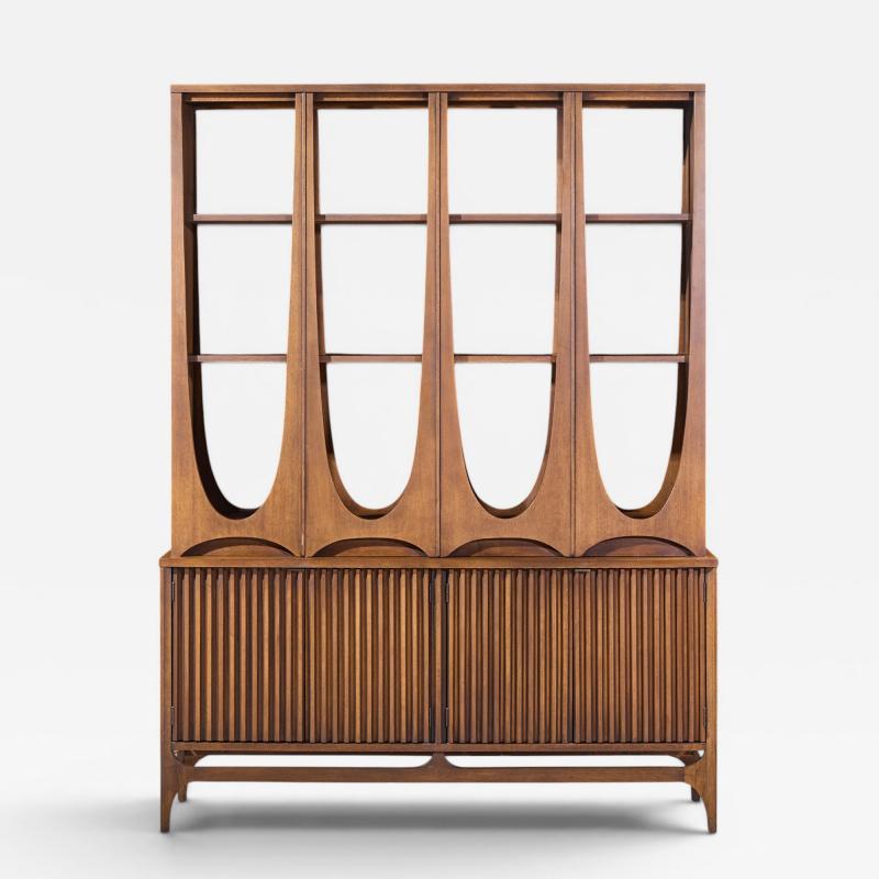  Broyhill Brasilia Broyhill Brasilia Mid Century Walnut Room Divider