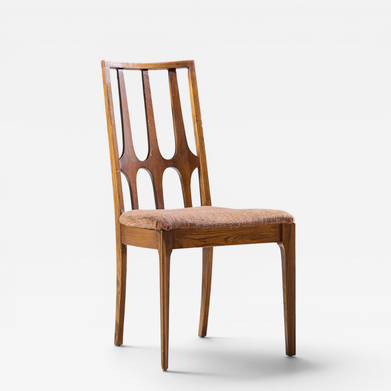 Broyhill Brasilia Broyhill Brasilia Mid Century Walnut Side Dining Chair