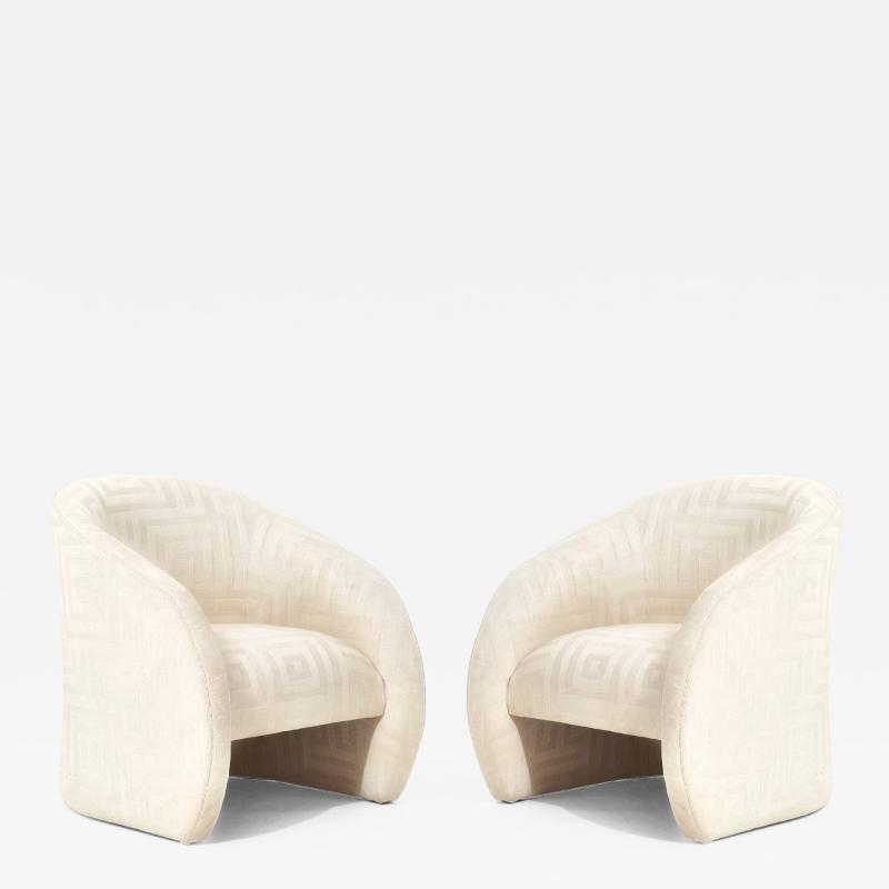  Brueton Brueton Barrel Lounge Chairs