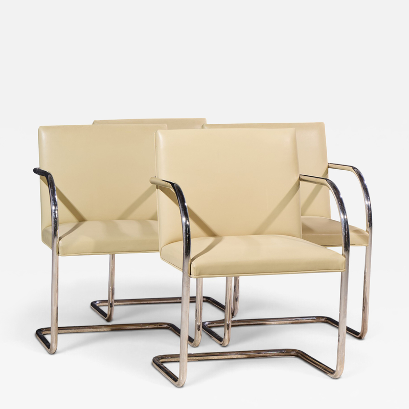 Brueton Brueton Mid Century Brno Chairs Set of 4