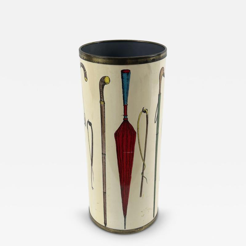  Bucciarelli Early Mid Century Modern Bastoni Umbrella Stand by Bucciarelli Milano 1950s