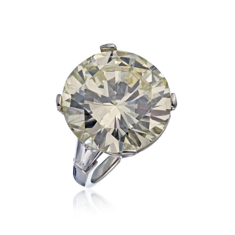  Bvlgari Bulgari 16 CARAT ROUND DIAMOND Q VVS2 GIA SET IN A BVLGARI PLATINUM RING
