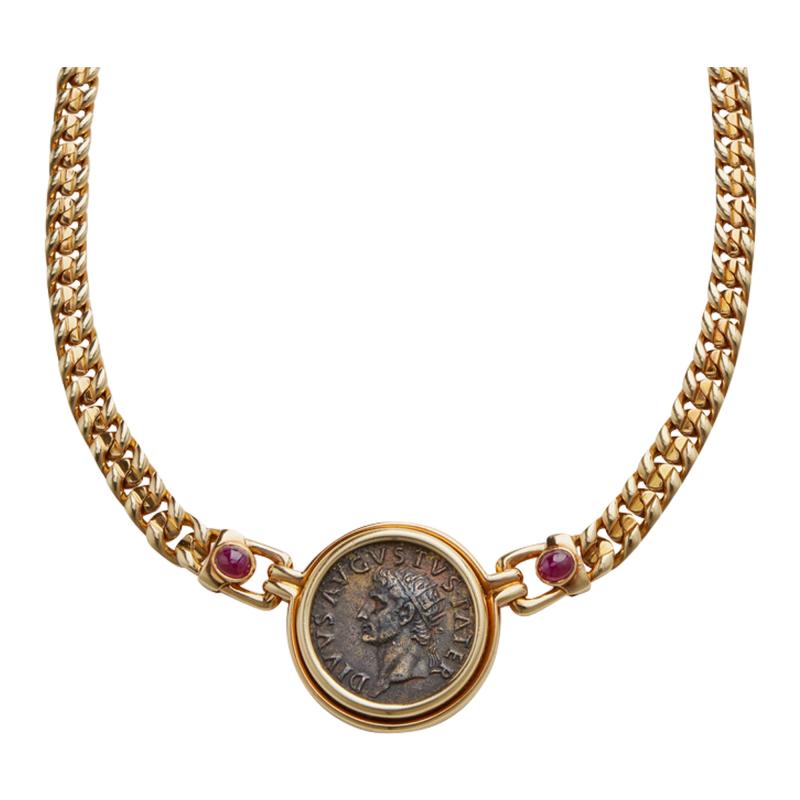  Bvlgari Bulgari Bulgari Roma Gemme Nummarie Necklace