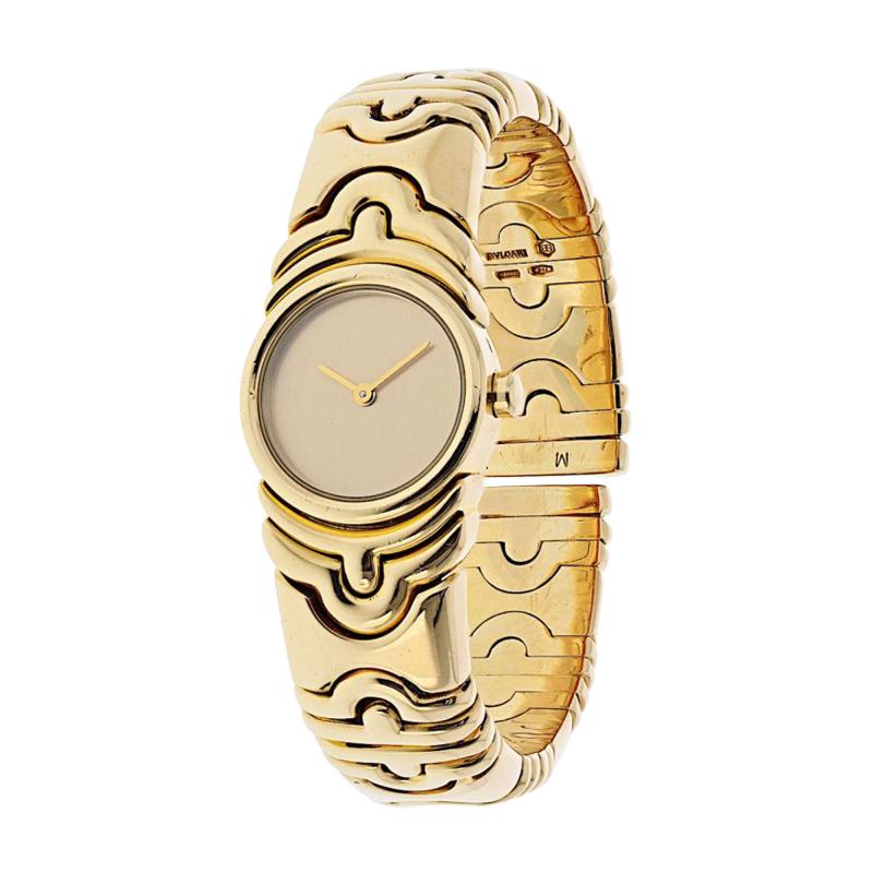  Bvlgari Bulgari Bvlgari Parentesi 18K Yellow Gold BJ 01 H54486 Watch