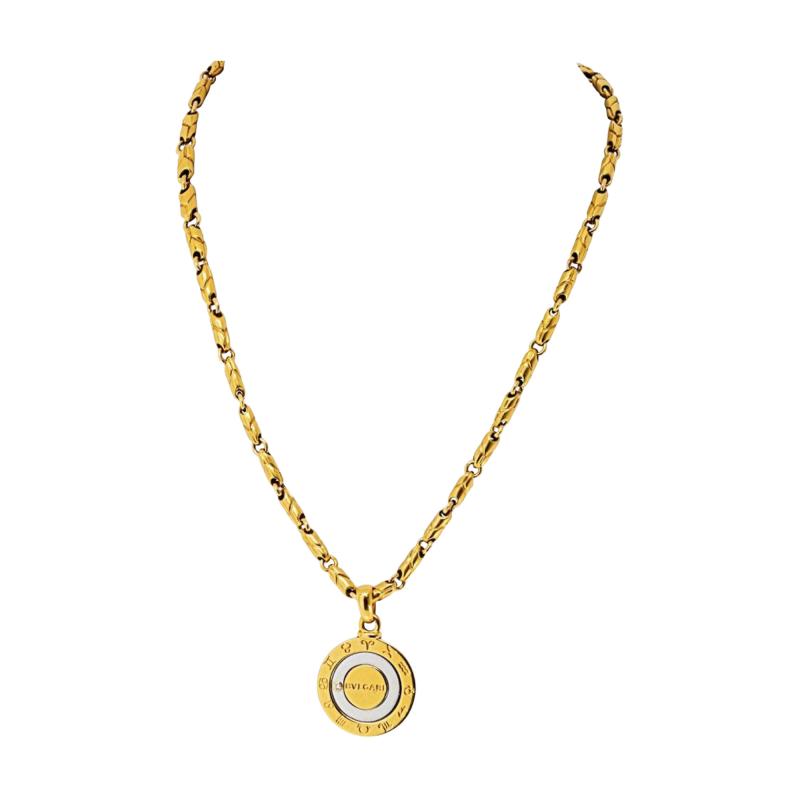  Bvlgari Bulgari Bvlgari Zodiac Kingdom Coin Style Horoscope Pendant