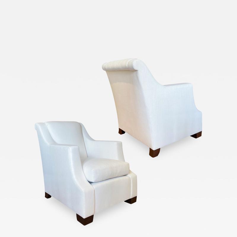  COMTE Fine pair of armchairs by Jean Michel Frank