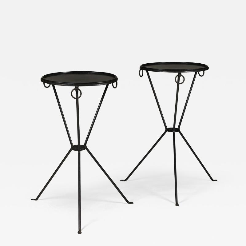  COMTE Wrought iron painted gueridans by Comte as an interpretation of JM Frank