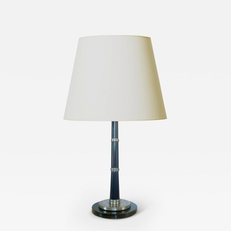  Carl Hallberg Workshop Art Deco Table Lamp by the Carl Gustave Hallberg Workshop