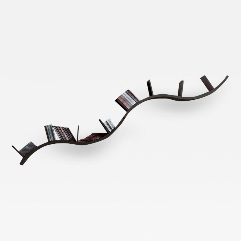  Carpanelli Contemporary Bookcases Wave Shelf