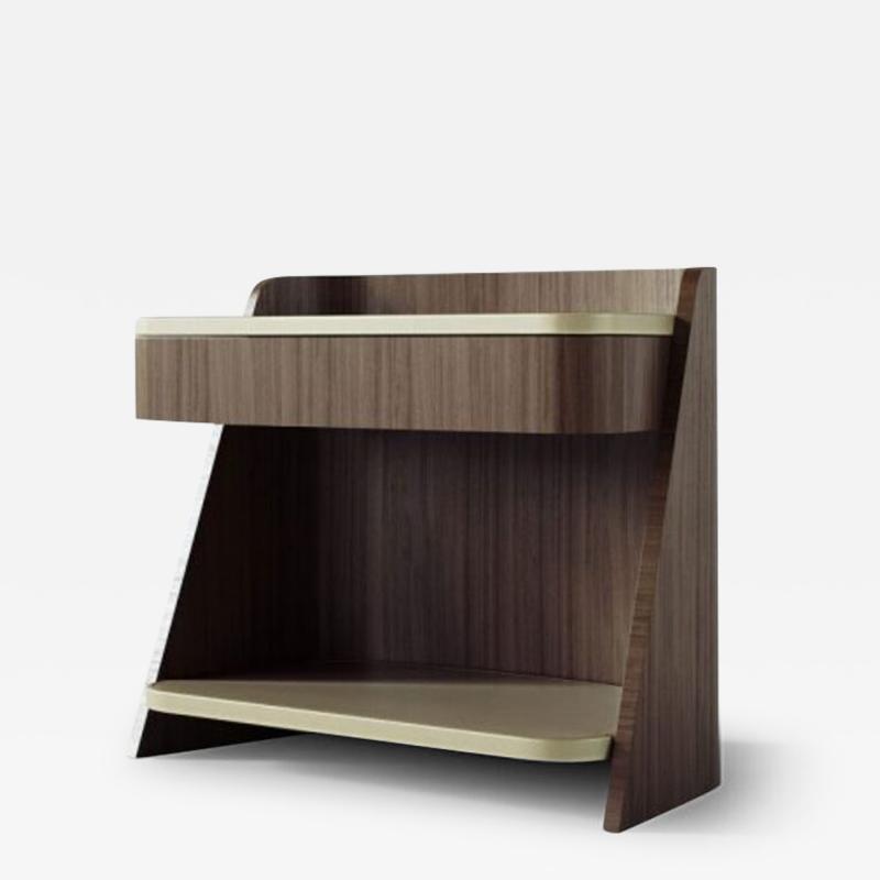  Carpanelli Contemporary Shape Bedside Table