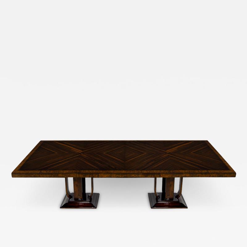  Carrocel Interiors Custom Art Deco Inspired Impero Dining Table