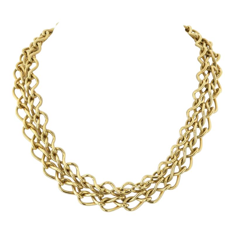  Cartier CARTIER 18K YELLOW GOLD NECKLACE