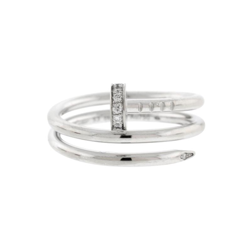  Cartier CARTIER JUSTE UN CLOU RING WITH DIAMONDS