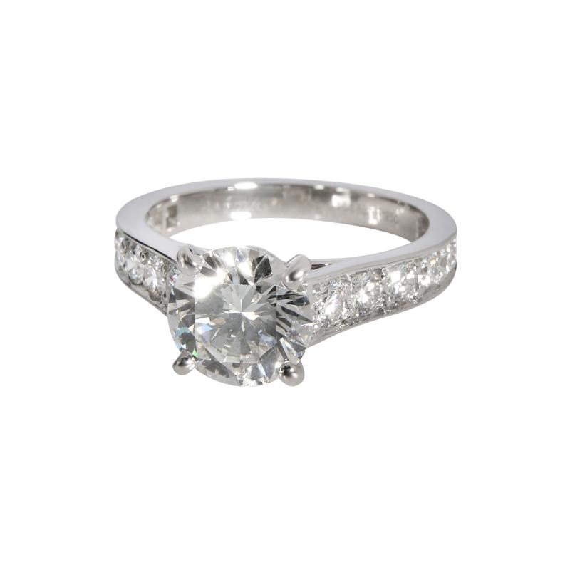  Cartier Cartier 1895 Diamond Engagement Ring in Platinum H VS1 2 19 CTW