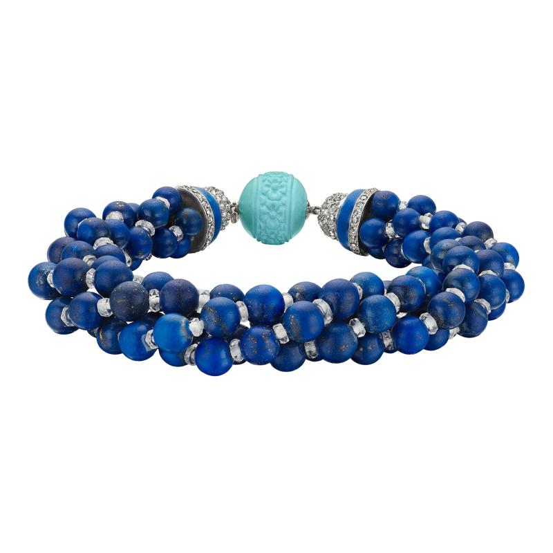  Cartier Cartier Art Deco Lapis Bracelet